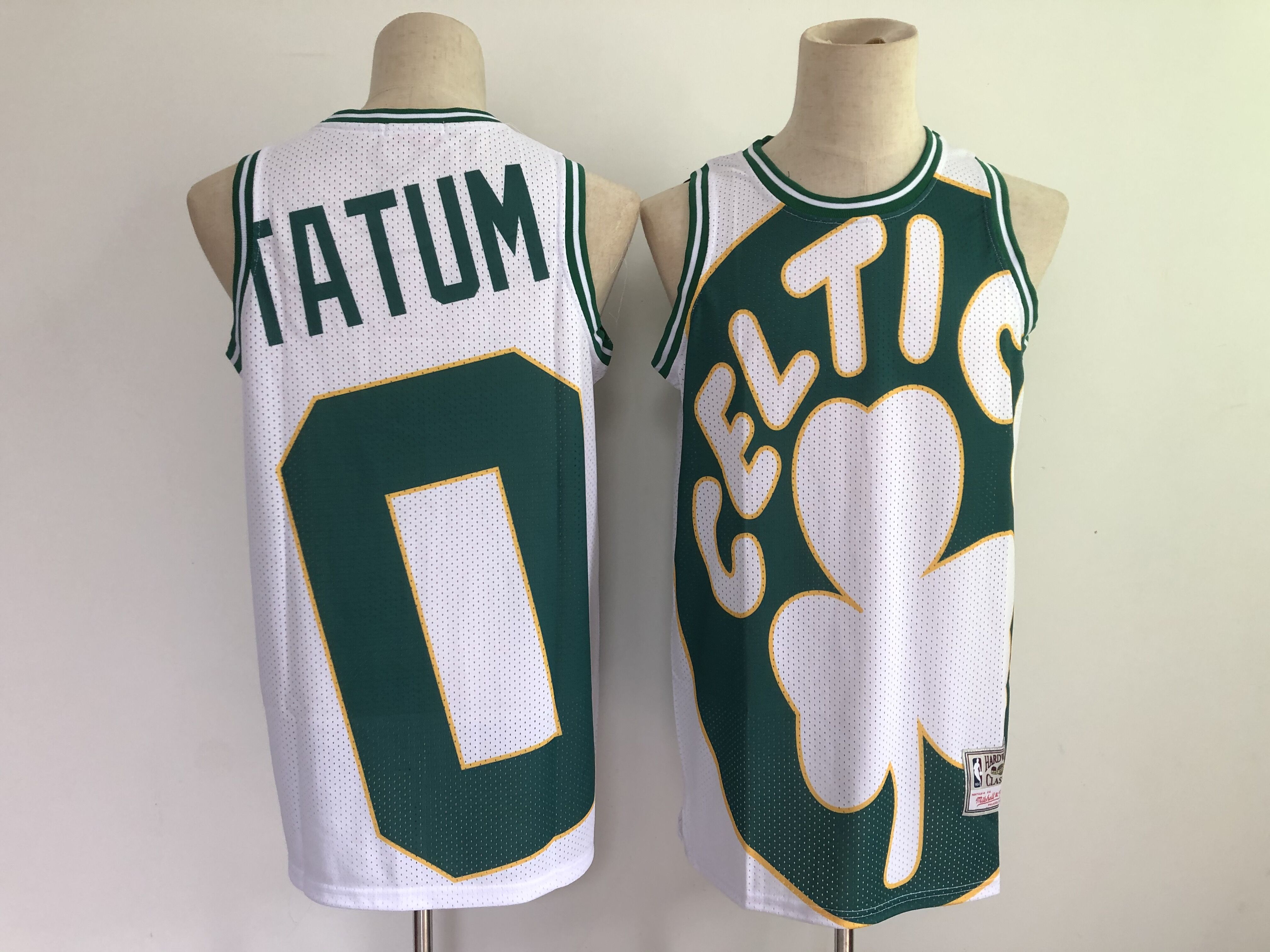 Cheap 2021 Men Boston Celtics 0 Tatum big face white NBA Jersey